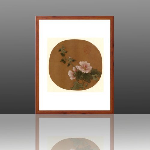 艺生活 中国古代复制画 佚名 芙蓉图 绢本 宋 画