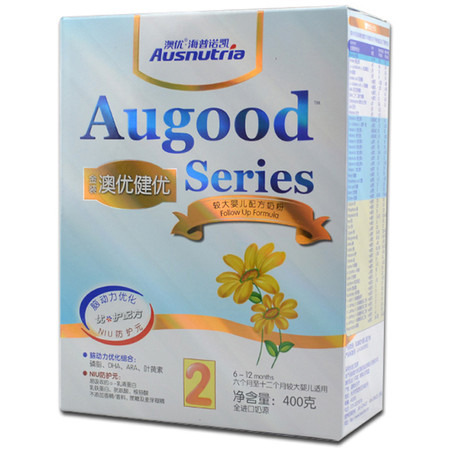 Ausnutria\/澳优 进口奶源 健优2段 较大婴儿配方