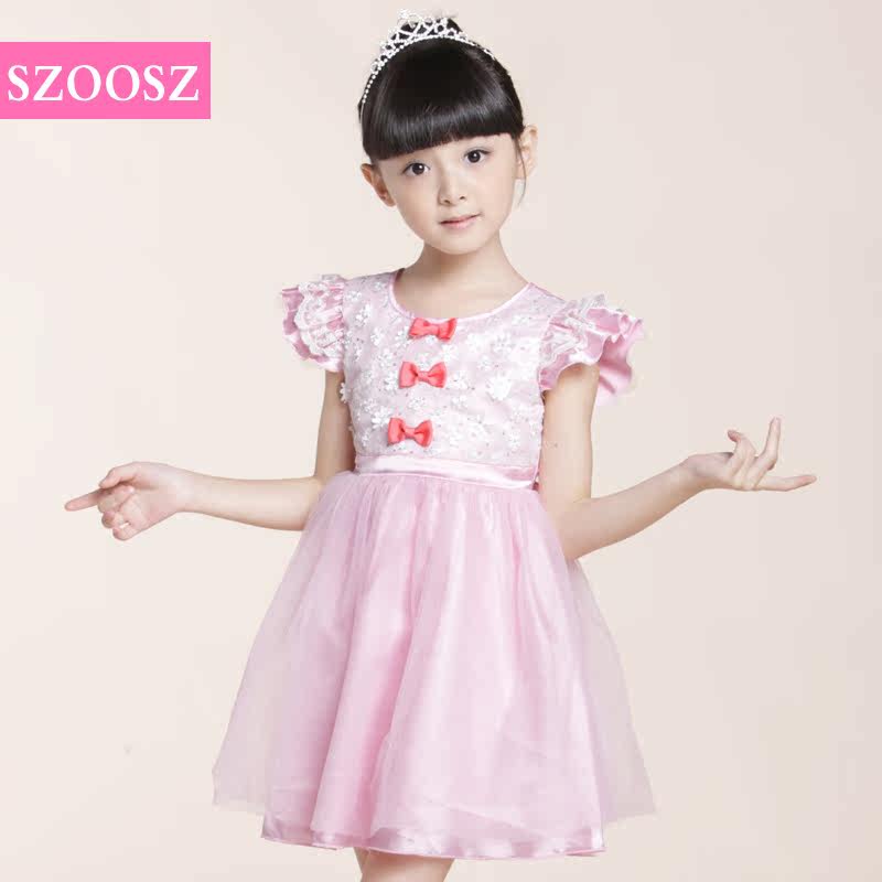 女童蓬蓬裙公主裙童<em>女装</em>夏季小女孩公主裙夏装