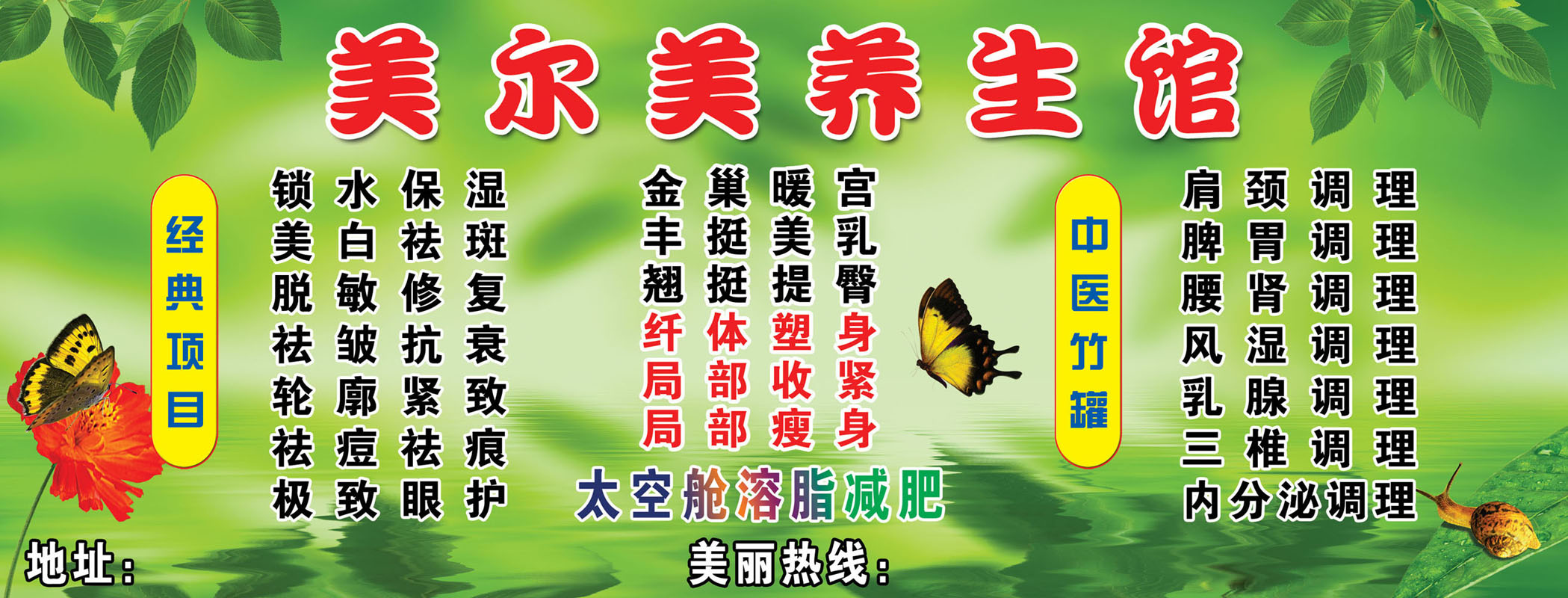 591益智挂图海报展板素材458美容养生项目中