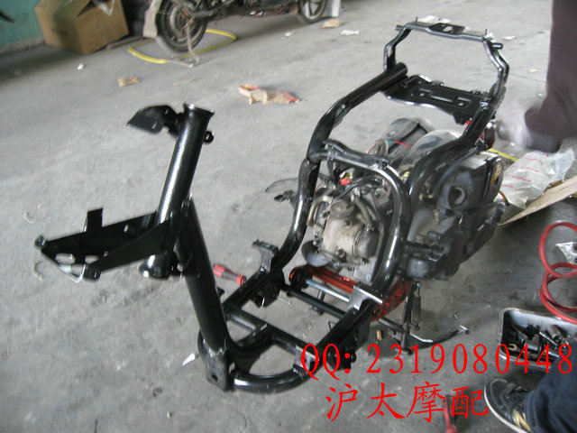 雅马哈福喜巧格花嫁原装摩托车车架大架架子电