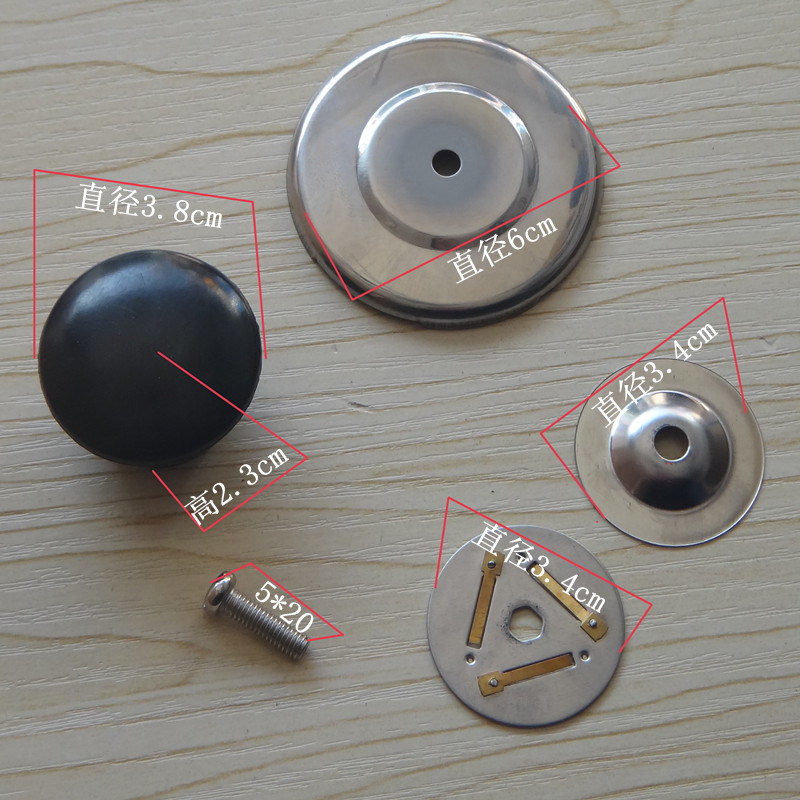 鸣笛水壶盖 顶珠顶盖把手 会叫的水壶盖子手抓