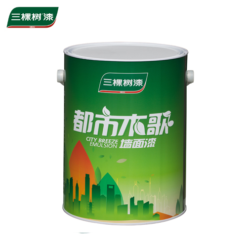 三棵树漆乳胶漆 面漆都市木歌鲜呼吸高级哑光500000313 6.5kg|一淘网优惠购|购就省钱