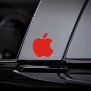 苹果iphone4 5 4s 5c个性改装 中柱车贴 B柱装