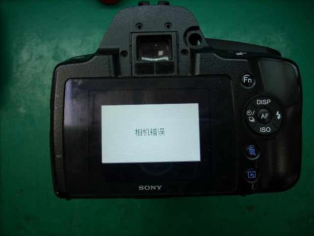 索尼A230 A290 A500 A550相机错误 抖动 图像