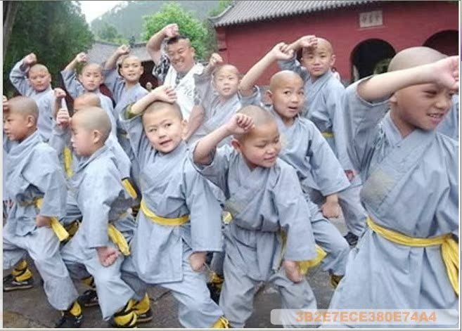 少林寺武术练功服装男童演出服装六一儿童舞蹈