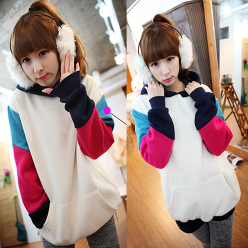 <em>今年流行的少女装</em>学生外套卫衣女套头春秋装新