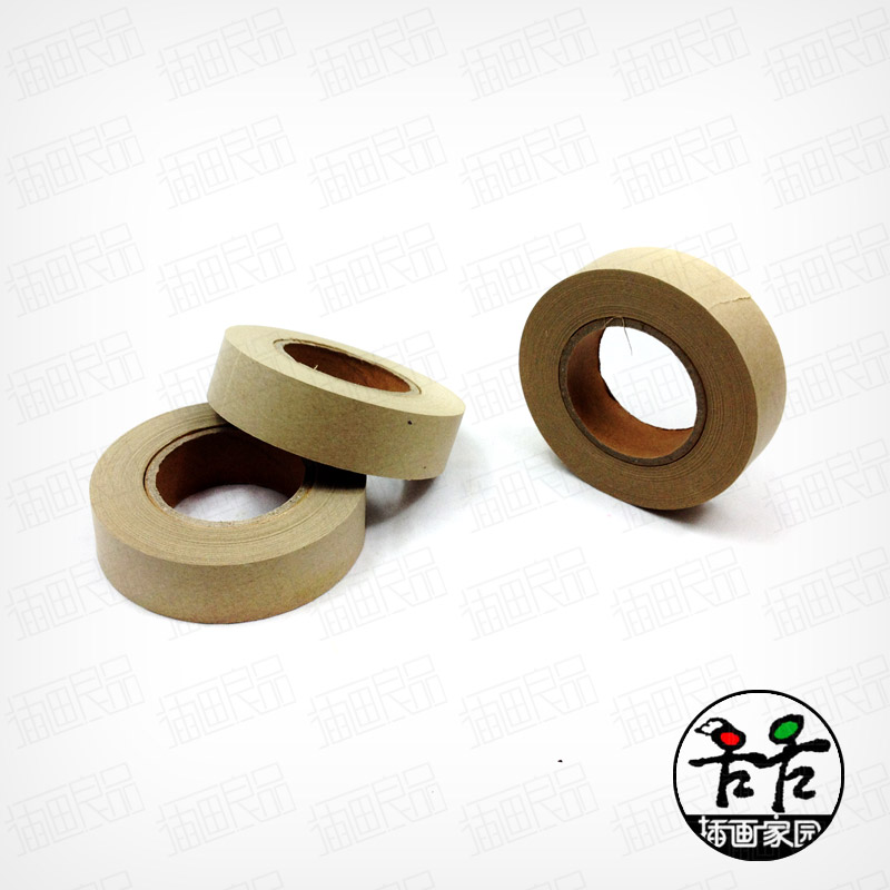 【加厚】绘画专用水胶带 裱画胶带 裱纸胶带 固定画纸 宽2.4cm|一淘网优惠购|购就省钱