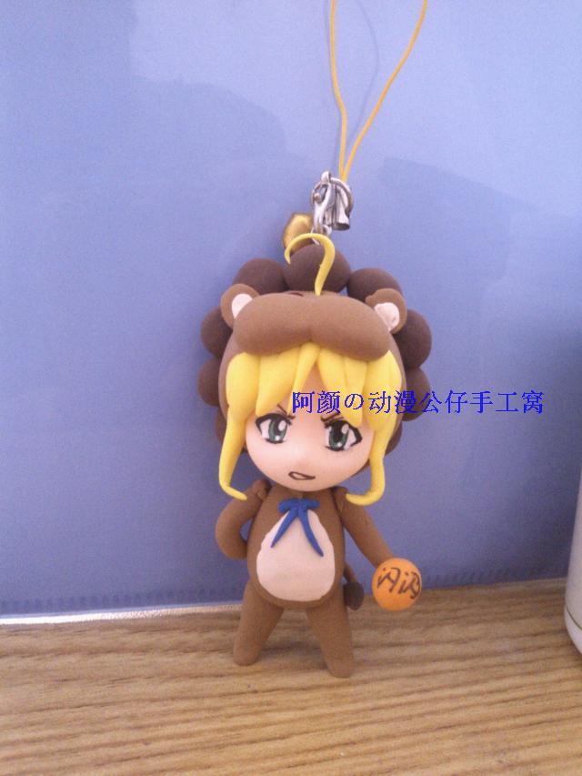 超轻粘土成品 手工手办 热门动漫 FATE saber