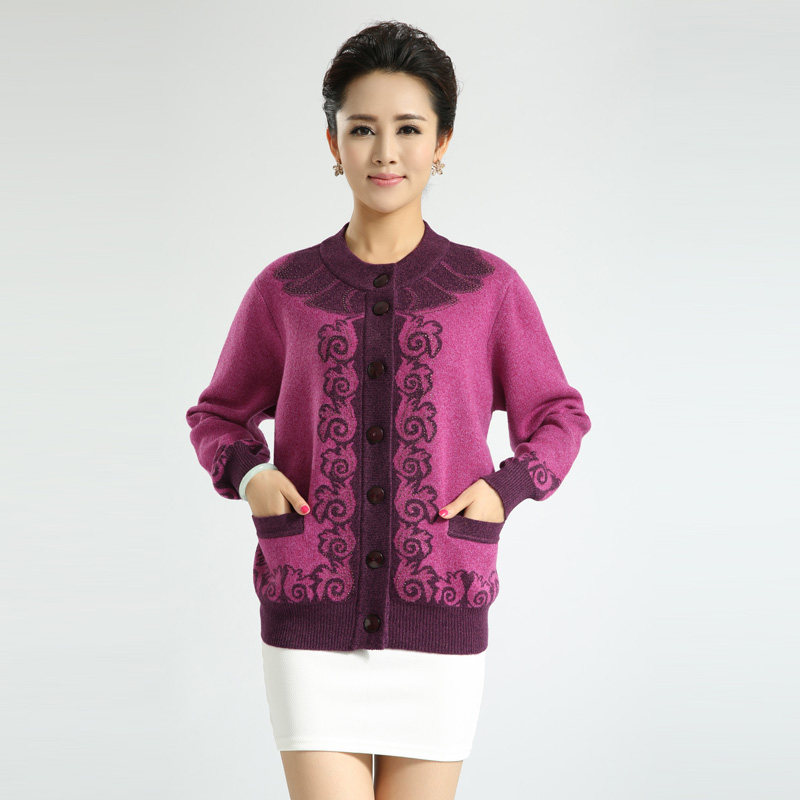 2013新款女装妈妈装 气质时尚老太衫 <em>名族风</em>花