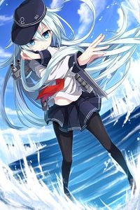 舰队收藏舰队collection 舰娘夕立 改POI动漫海