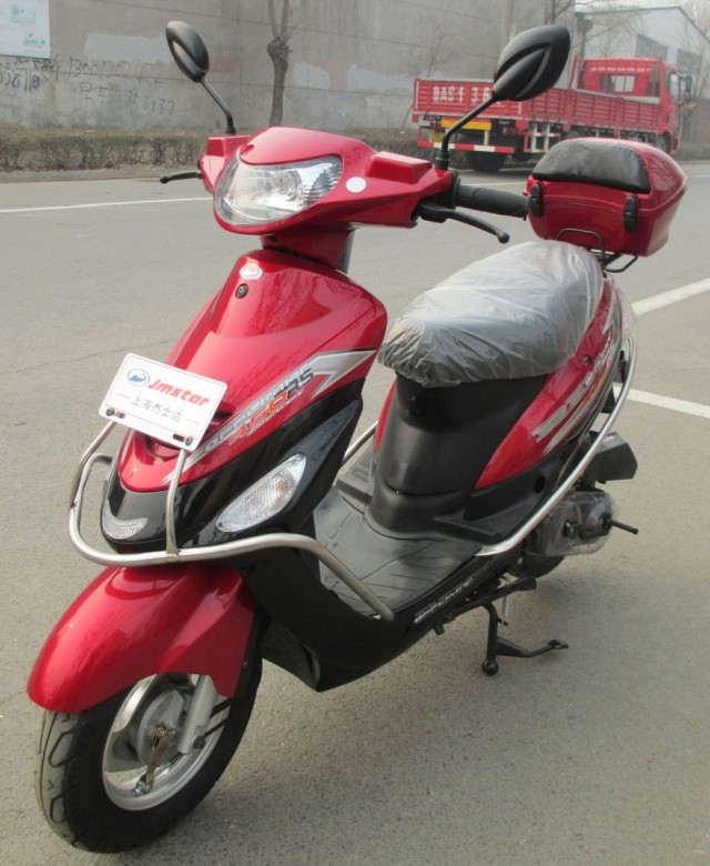 48CC燃油助力车踏板车摩托车国三大证可上牌