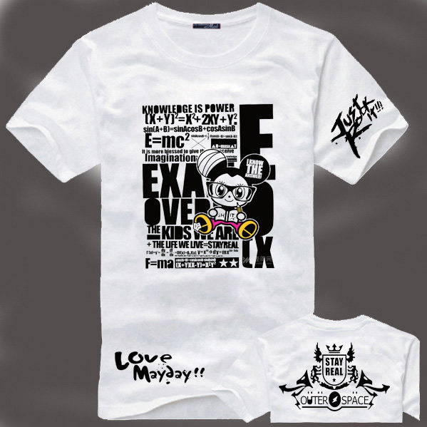 新款五月天<em>stayreal</em>考试万岁 男<em>女装</em>情侣款宽松