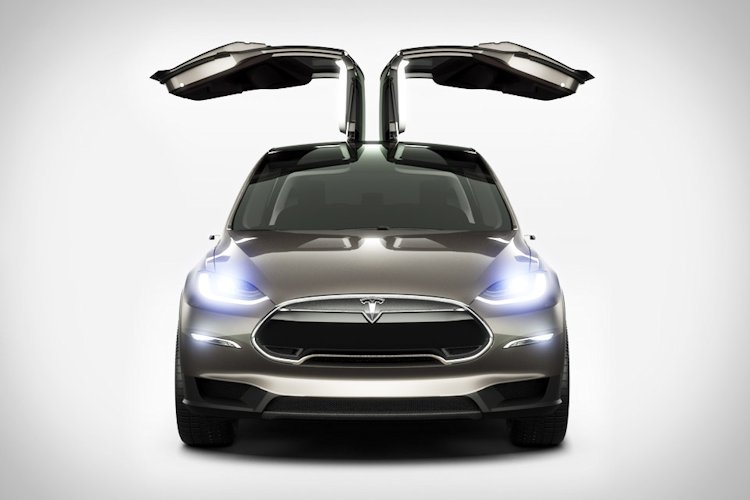Tesla 特斯拉 Model X 电动汽车 SUV 越野车 预