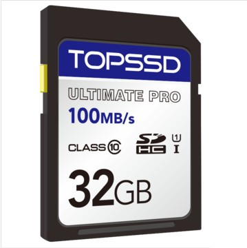 TOPSSD天硕SD卡 32G 666X高速SD卡 读写1