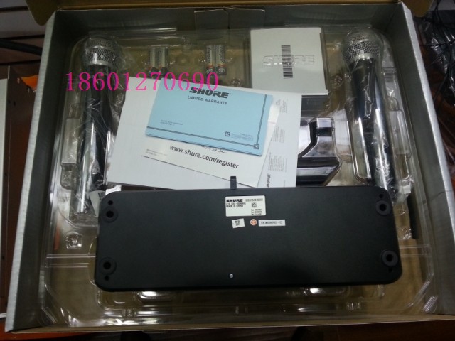 舒尔SHURE BLX288\/PG58 无线麦克风 话筒 A