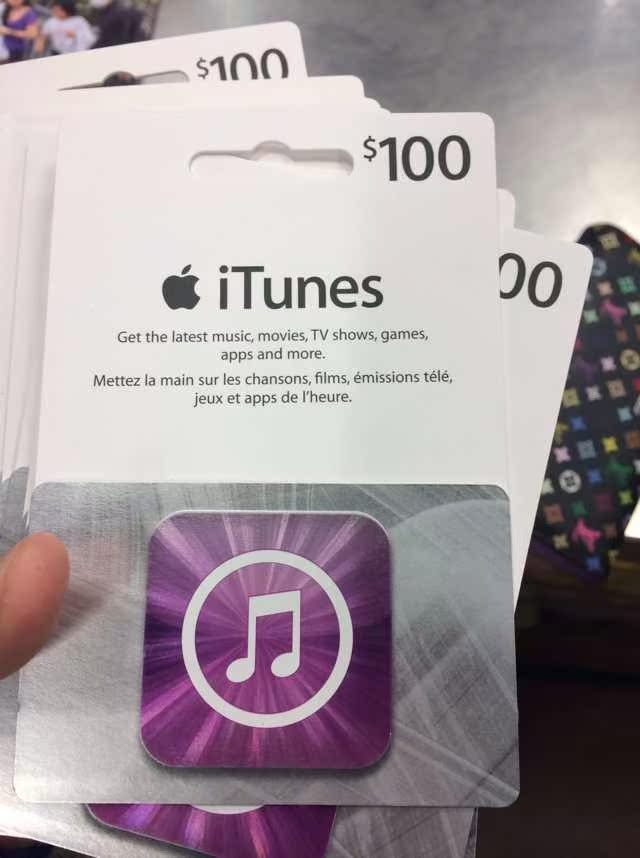 加拿大 itunes gift card 苹果充值卡 100 50加币