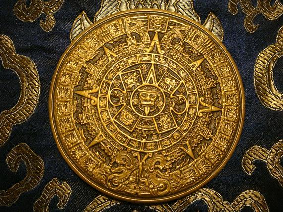 章牌 玛雅 大铜章 1978 年白色原盒 玛雅文明 马