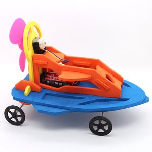空气动力轮船 DIY益智玩具 手工组装玩具 学校