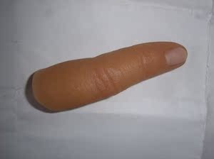 硅胶假肢手指、假指套义指仿真手指硅胶手指、