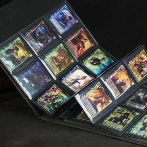 三国杀实用卡牌周边 战神吕布9格双面竖插式集