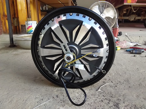 电摩绿源变电动车16寸绿源变频电机48V60V6