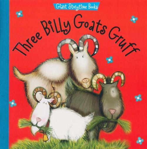 三只坏脾气的山羊 早教英语绘本英文原版儿童