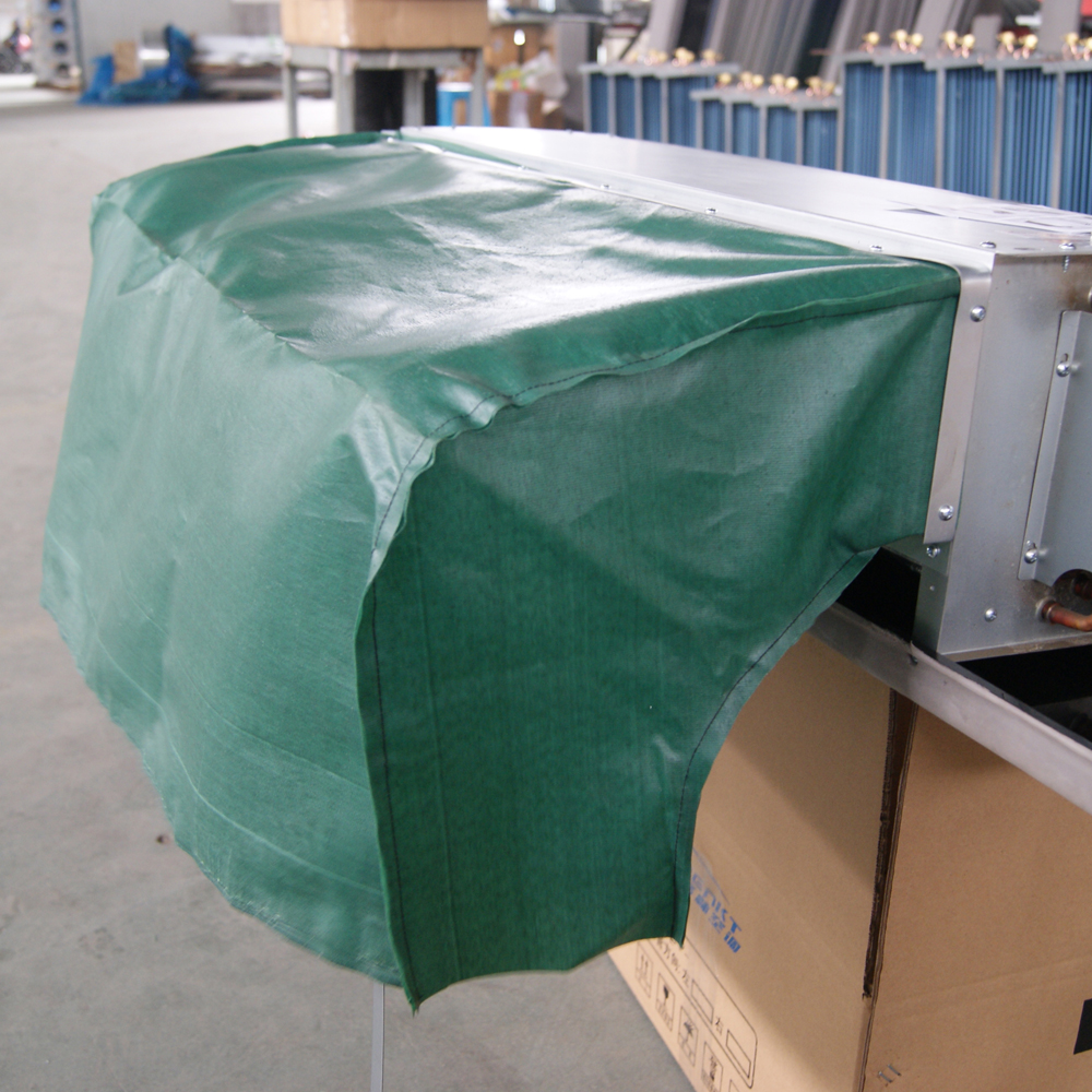 风机盘管软连接 帆布连接 直角出风罩 出风口帆