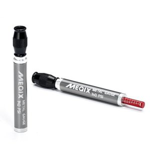 MEQIX 美法式气嘴 便携式 铝合金 胎压计 胎压