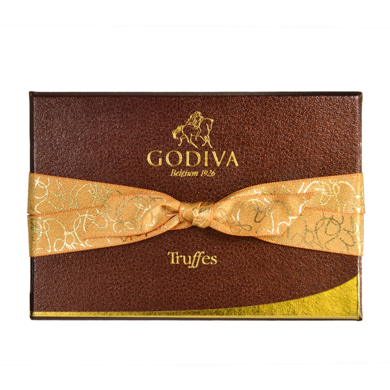 GODIVA歌帝梵松露形巧克力礼盒6颗装 二维码