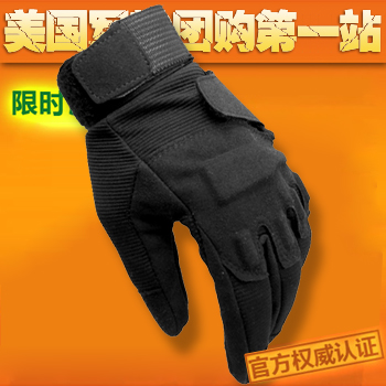 越南代工美军黑鹰手套户外骑行全指手套军迷战