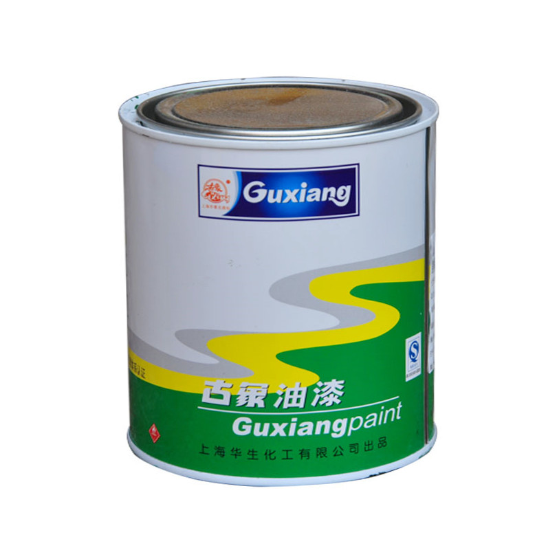 古象牌油漆调合漆 可刷铁栏杆 白色铁红黑色防