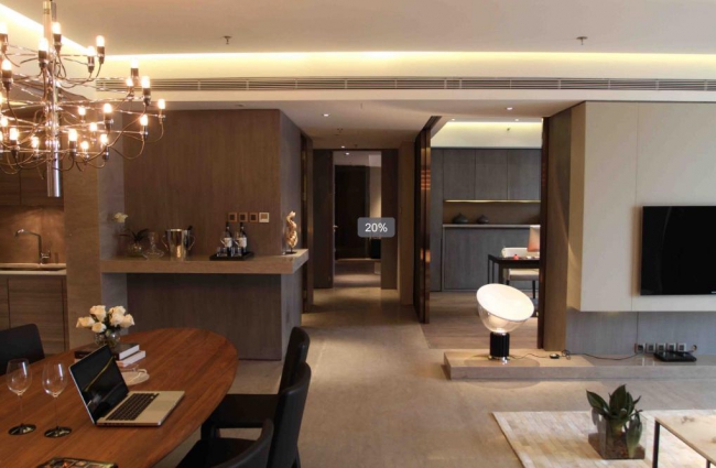 德国设计公司--上海华侨城苏河湾精装样板房B