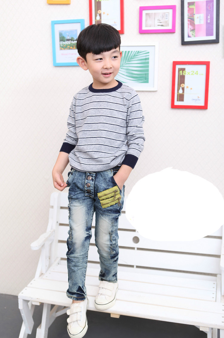 <em>宝宝 毛衣</em>量体定做羊绒衫小男孩 条纹配色来图