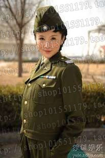 美式<em>女</em>军服装/特价国民党<em>女</em>军装/摄影演出国军