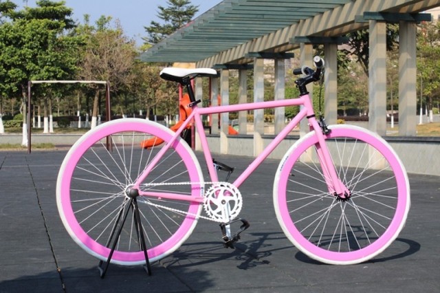 韩国EXCIDER 700C单速固定双齿轮城市竞速