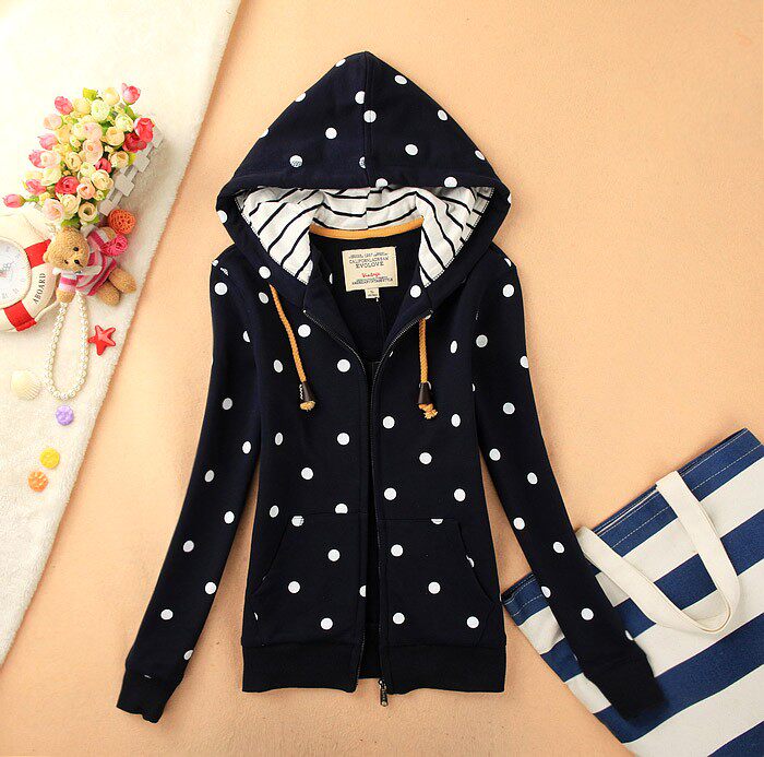 <em>韩版</em>秋装新款初中学生高中生<em>少女卫衣开衫</em> 森