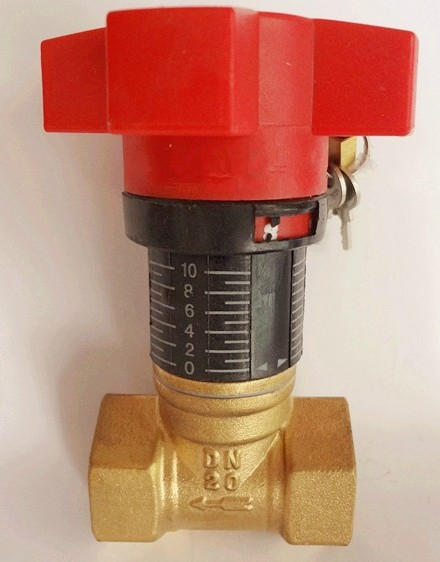 锁闭流量调节阀 DN15 4分铜截止阀 微量阀控制