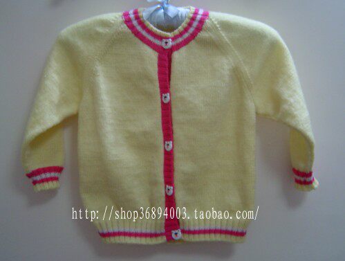 <em>教程</em>62<em>儿童</em>套袖开衫视频/毛线棒针类/<em>毛衣</em>编织