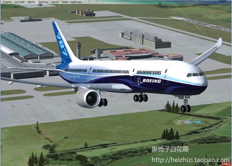 【模拟飞行2004插件 FS9】波音787 Abacus B