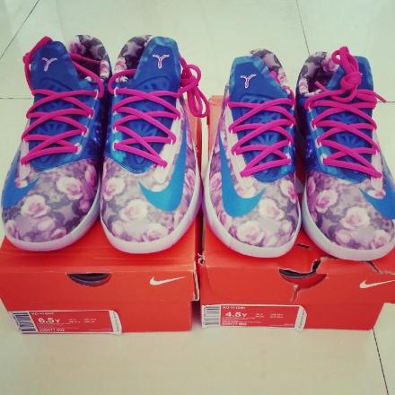 NIKE KD VI 6 杜兰特乳腺癌配色 gs女款Aunt P
