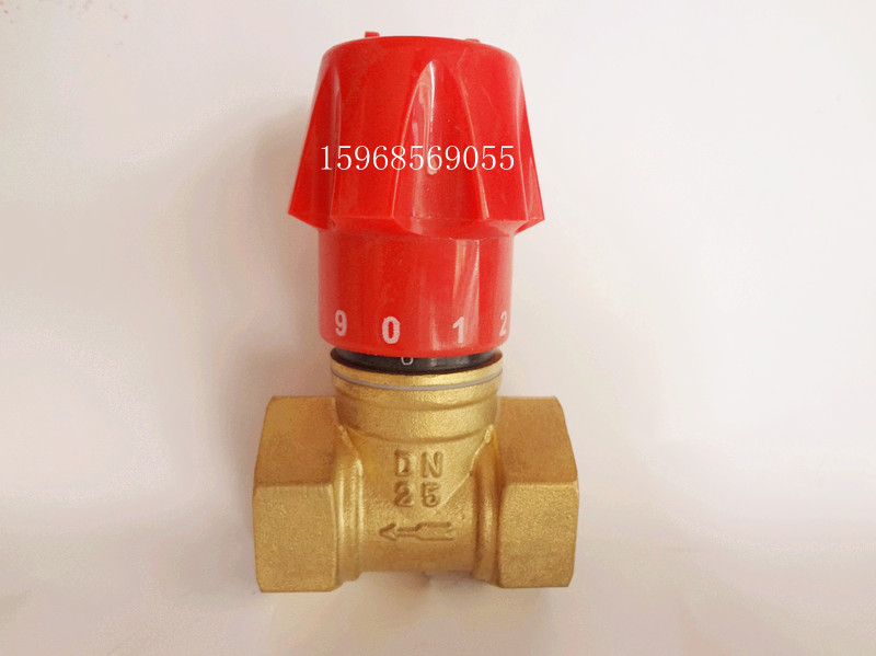 全铜流量调节阀\/ DN25 1寸截止阀 刻度微量调