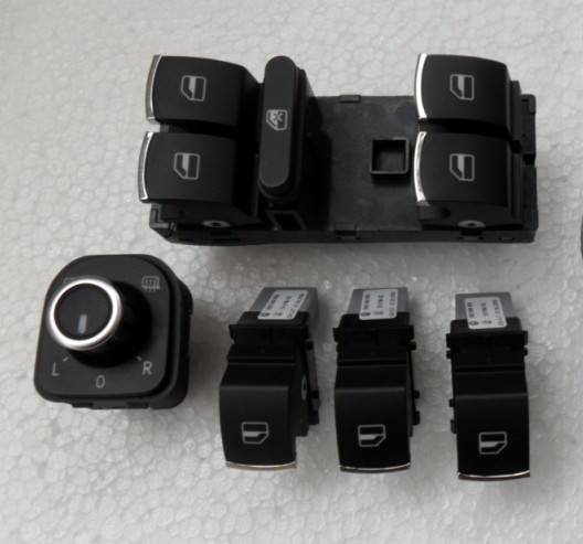 速腾 迈腾 新迈腾 高尔夫6 CC 镀铬玻璃升降器