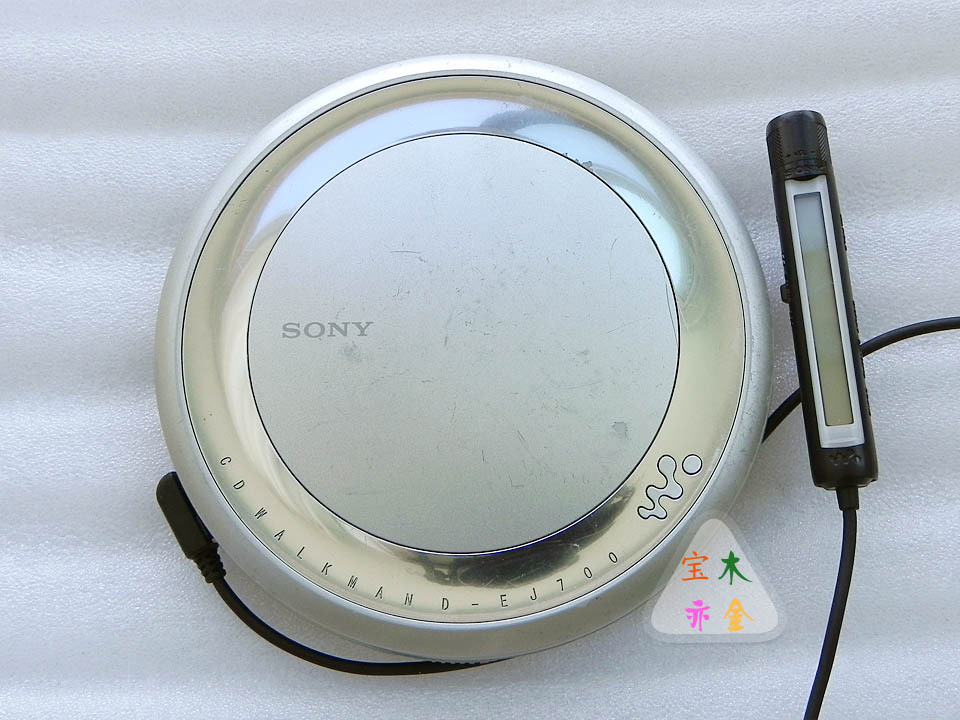 原装二手索尼cd随身听cd机 sony d-ej700 cd w