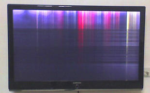液晶电视机屏幕黑\/白\/花屏、亮线、偏色等等 L