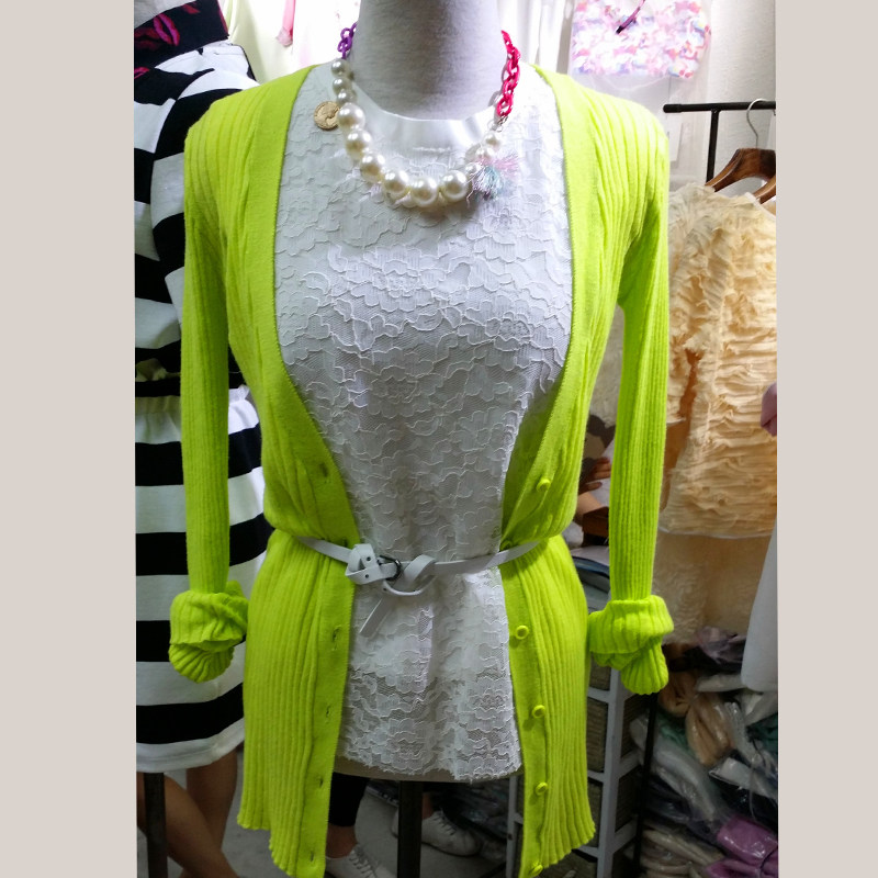 McCoy2014韩版新款<em>时尚流行</em>春装女装<em>毛衣开</em>