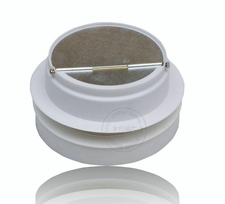 窗户烟机止回阀吸油烟机配件公共烟道止逆阀玻