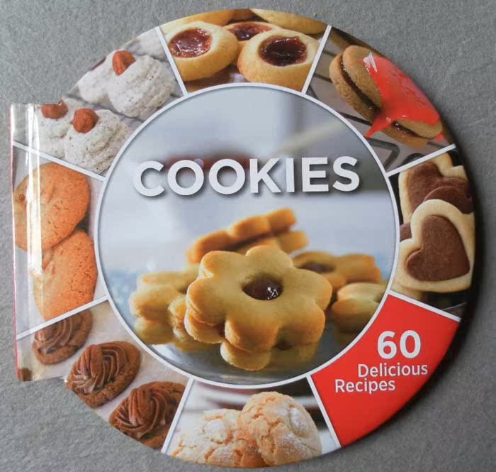 60味饼干美食书 美味食谱 原版英文cookies-60