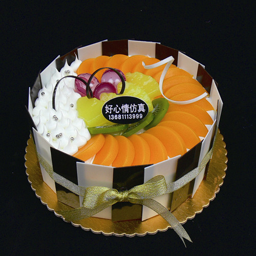 2014新款欧式生日水果蛋糕模型\/生日蛋糕模型