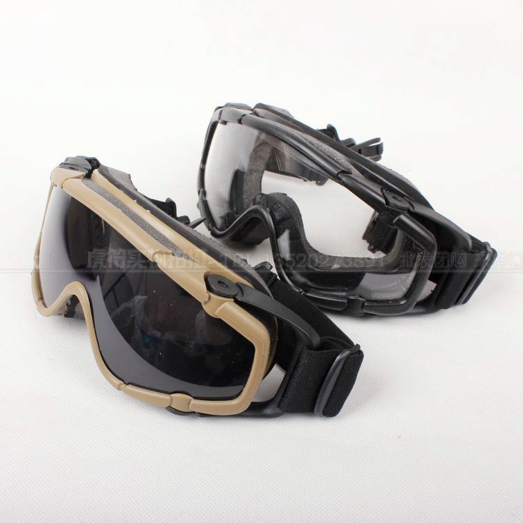 美军战术风镜 眼镜 沙漠蝗虫II 特种兵护目镜 头